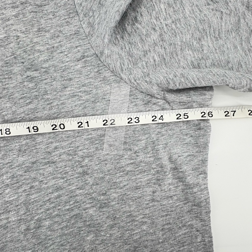 Eileen Fisher sz 2X Dark Pearl Gray Organic Cotton Elbow-Sleeve T-Shirt Dark New - Picture 11 of 12